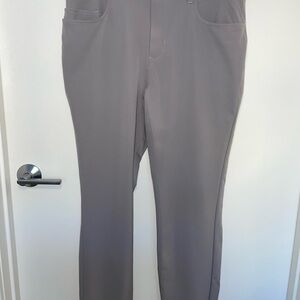 State & Liberty Athletic Fit Tech Chinos - Light Grey